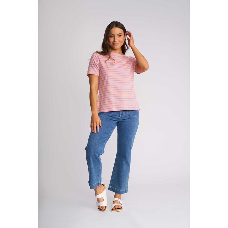 Vassalli Boat Neck Top image number 2